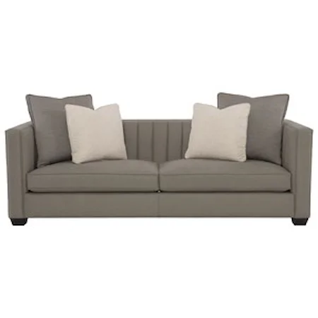 Contemporary Sofa with Line Tufting